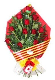 Ramo 12 Rosas Sant Jordi con entrega en tu ciudad
