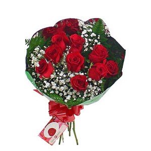 Ramo 9 Rosas Valentín entrega en Alicante - Alicante